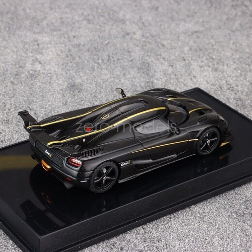AUTOart 1:64 Scale Black One 1 Super Racing Sports Model Car ABS - Picture 7 of 9