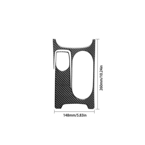 For Mercedes Benz CLA GLA Carbon Fiber Cup Holder Interior Center Cover Trim - Picture 5 of 11
