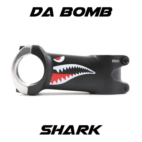 New In Box DA BOMB SHARK MTB STEM 31.8mm - size ( 60mm ) Angle: ±7゜FREE SHIPPING - Picture 3 of 6