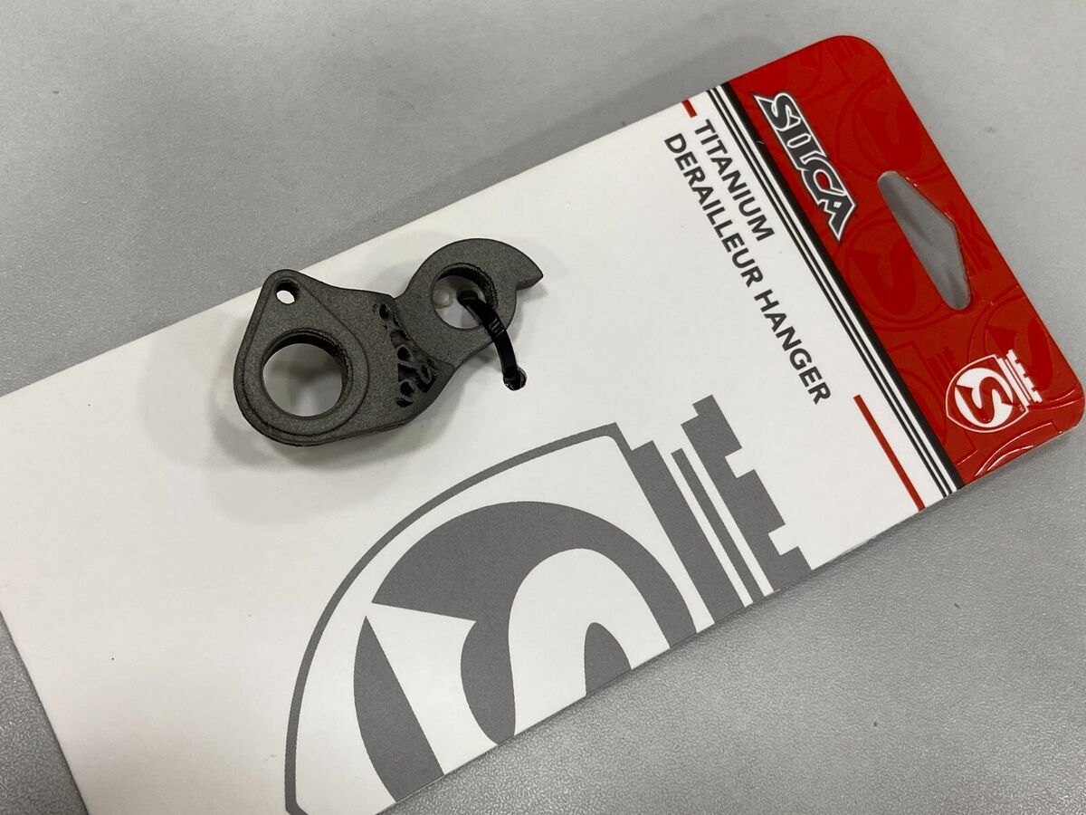 Silca 3D-Printed Titanium (Standard) Derailleur Hanger for Silca 3D-Printed Titanium (Standard) Derailleur Hanger for