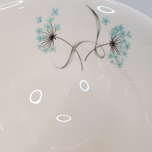 Taylor Smith Taylor Versatile Aqua Blue Lace Dandelion Coffee Cup & Saucer Plate - Picture 3 of 6