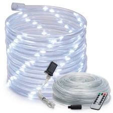 Open Box 8-Mode LED Rope Light Outdoor Waterproof 10' 20' 25' 50' 100' 150' ft