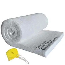 Ceramic Fiber Insulation Blanket Wool Thermal 2400F 8# 2" x 24" x 6.20'