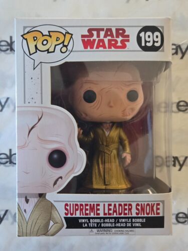 Funko Pop! Vinyl: Star Wars - Supreme Leader Snoke #199 NEW