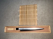 Mercer Asian Knives Collection 10" Blade Sashimi Wood Handle