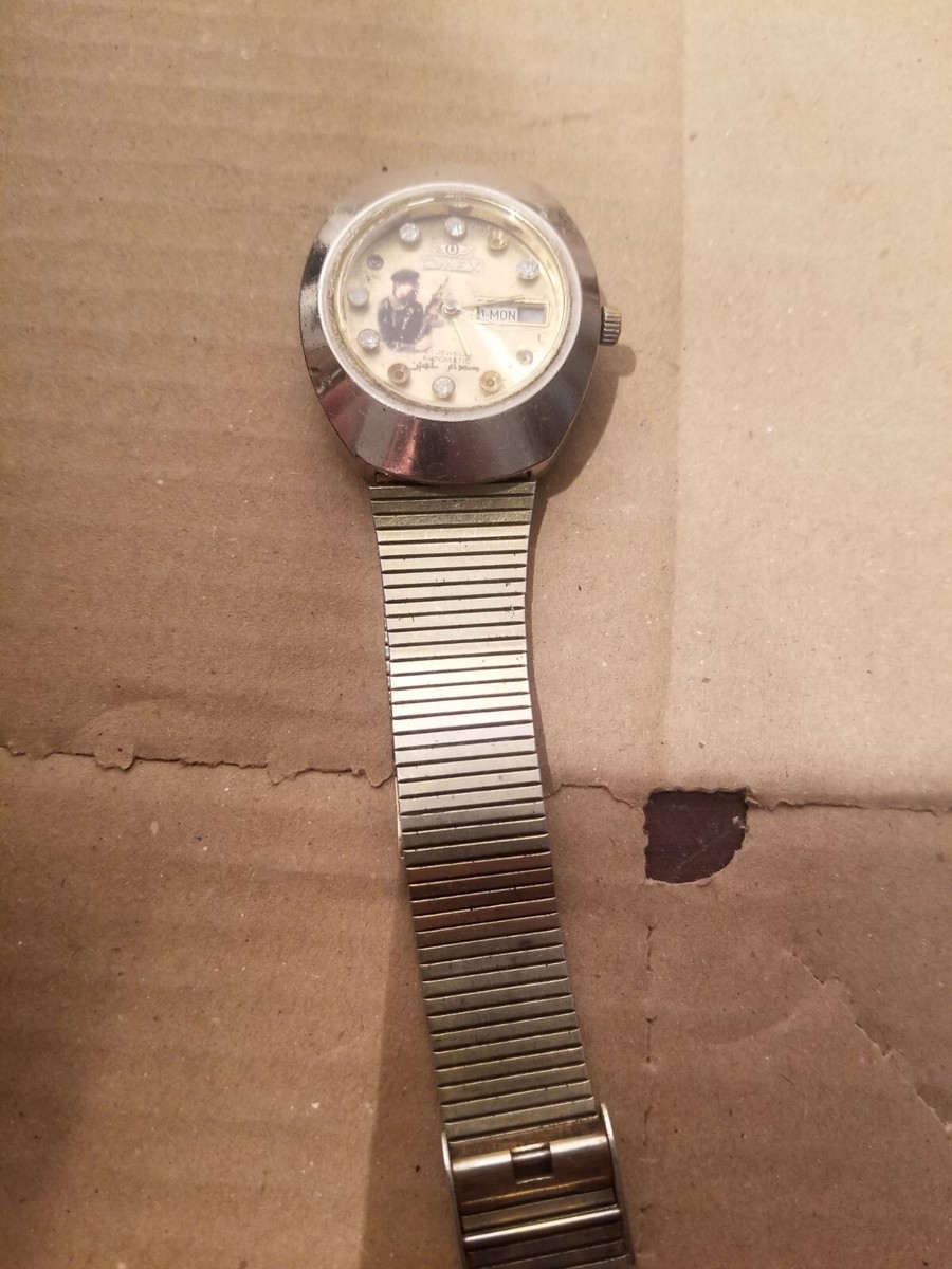 1980'S SADDAM HUSSIEN PRESIDENT WATCH SPECIAL MEMORIAL RARE