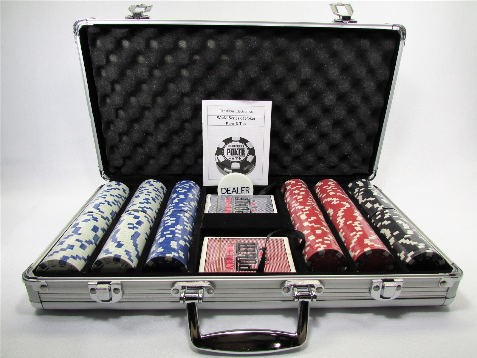 WSOP Professional 300 11.5 gram Poker Chip Set Aluminum Case eBay
