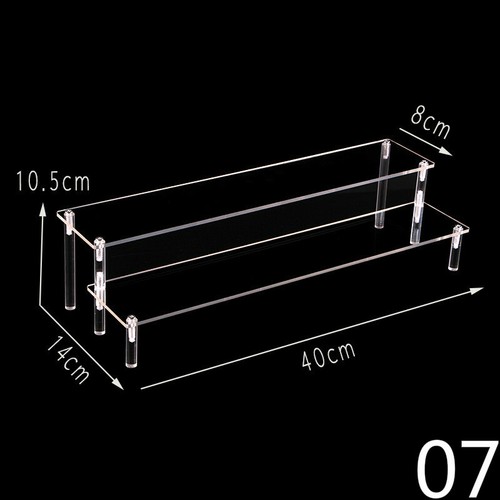 Acrylic Display Stand Toy Model Car Accessories Transparent Perspex Shelf - Bild 16 von 17