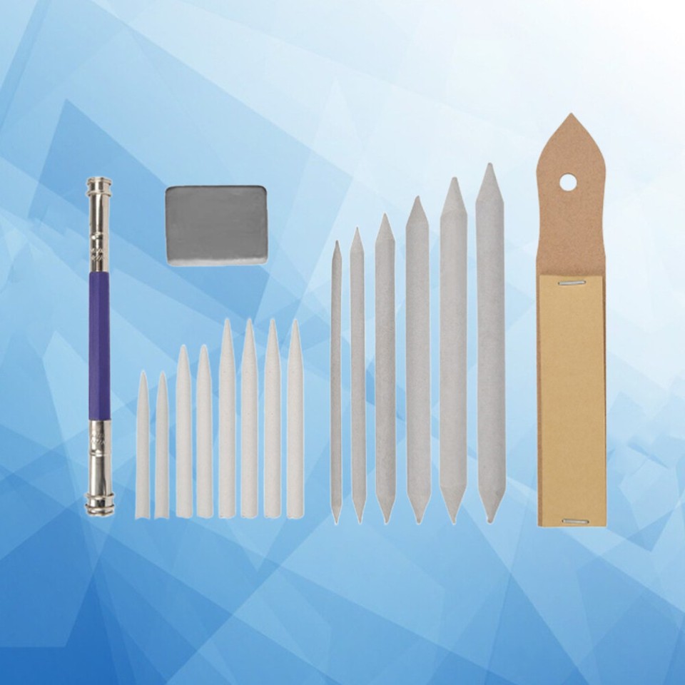 Art Charcoal Erasable Sandpaper Pencil Extender Holder Drawing Pencils