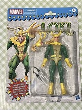 Marvel Legends Retro Series Loki 6  Scale Action Figure Hasbro Fast Shipping