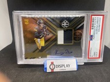 2022 Kenny Pickett Rookie AUTO Patch RPA #81/99 - Limited Autograph RC PSA 9