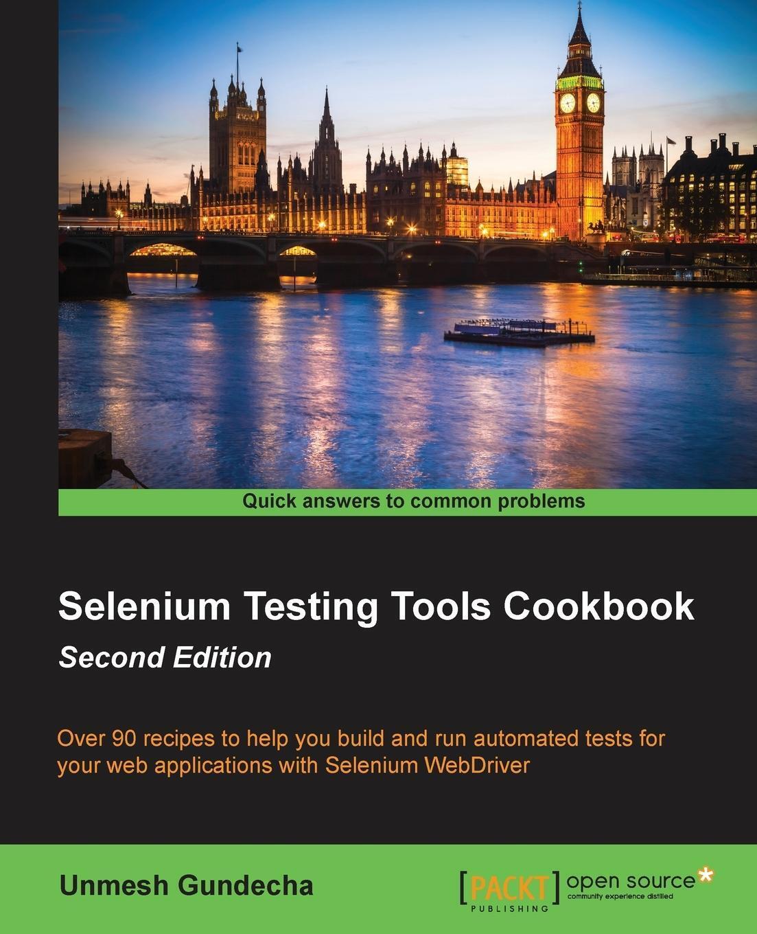 Thumbnail - Unmesh Gundecha | Selenium Testing Tools Cookbook | Taschenbuch |