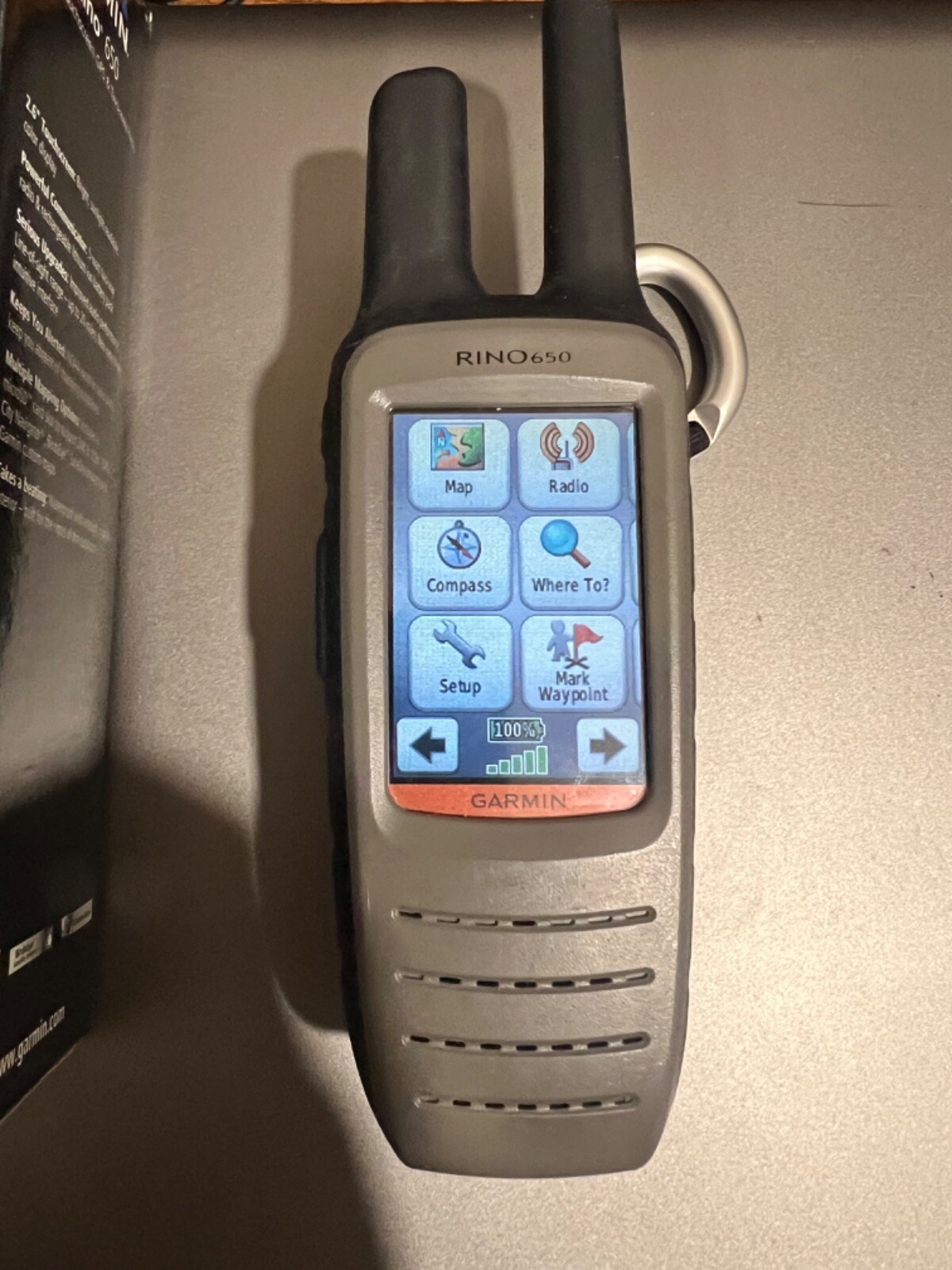 Garmin Rino 650 Handheld with onx chips and original box 753759975791