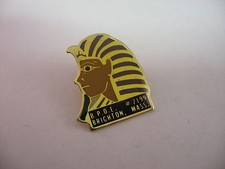 Vintage BPOE Elks Lapel Pin Brighton MA Lodge 2199 Egyptian Pharaoh Head Enamel