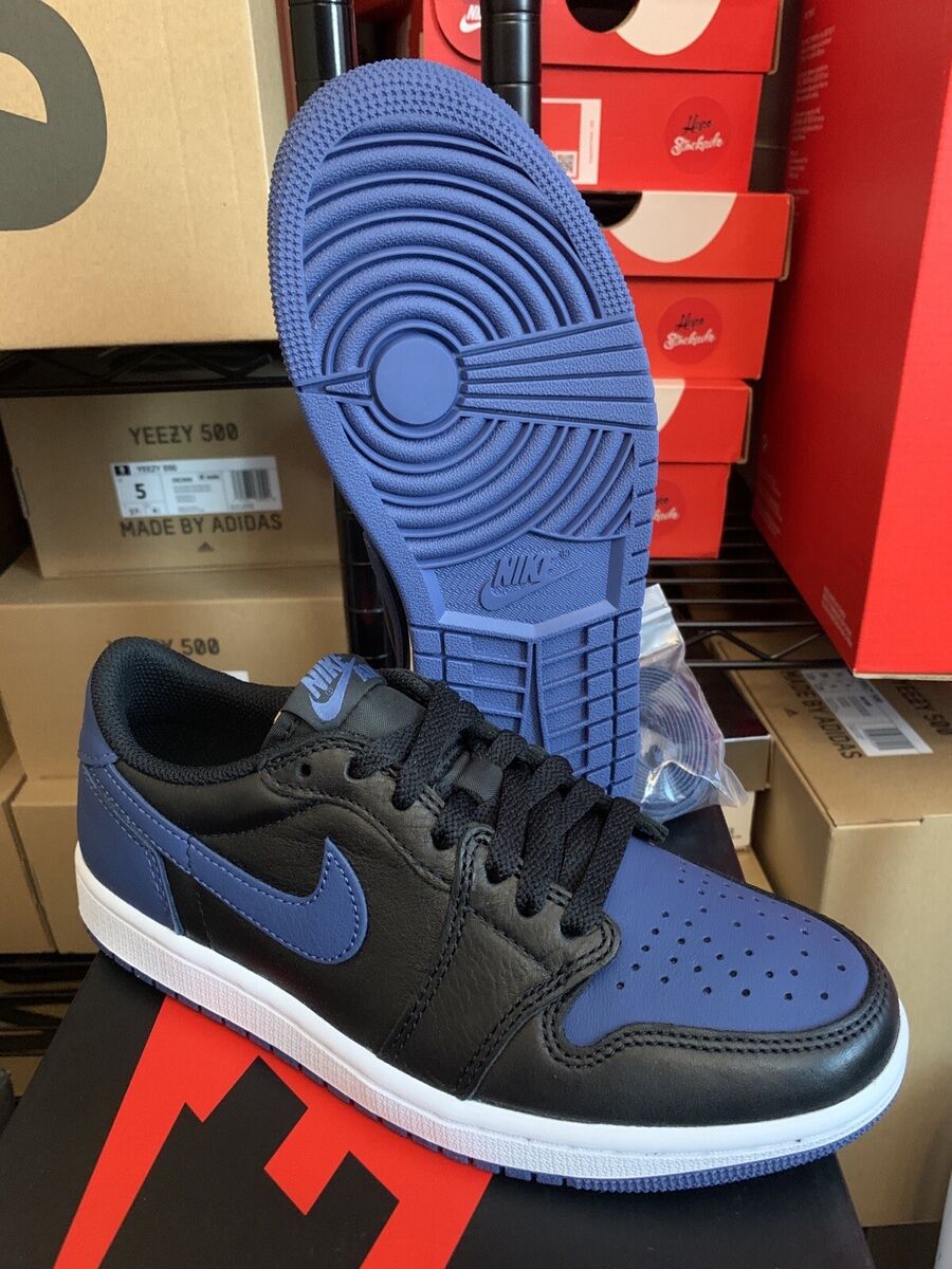 Nike Air Jordan 1 Retro Low OG Mystic Navy Blue Shoes CZ0790-041 Men's Size  5
