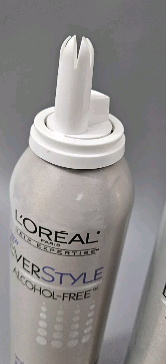 2 L'oreal EverStyle Mousse Volume Boosting 24 Hour Alcohol-Free  8 oz. NO CAPS 