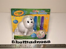 New Sealed Crayola Color Me Bath Buddy Seal Bath Toy CRY10079
