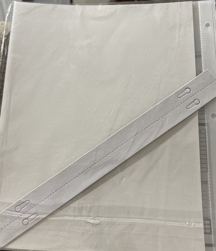 Pioneer Photo Albums Rw85 8.5" X 11" White Top Loading Scrapbook New Refill - Picture 2 of 2