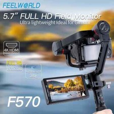 FEELWORLD F570 5.7 inch DSLR Camera Field Monitor 4K HDMI Full HD Metal Housing