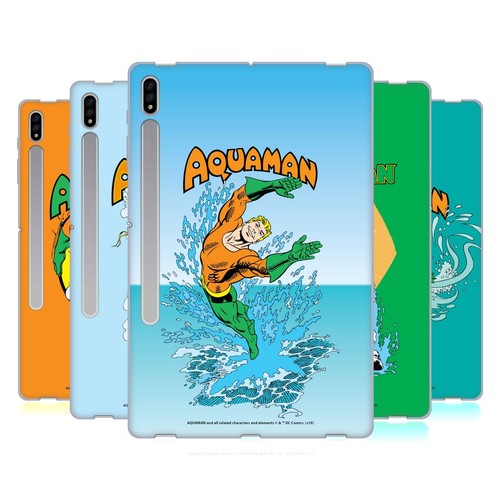 OFFICIAL AQUAMAN DC COMICS FAST FASHION SOFT GEL CASE FOR SAMSUNG TABLETS 1 - 第 1/13 張圖片