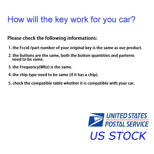 2008-2017 REPLACEMENT KEYLESS ENTRY REMOTE TRANSMITTER FOR TOYOTA