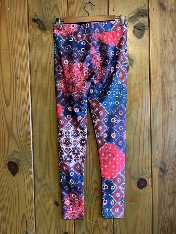 Leggings American Eagle Outfitters Patrón Patchwork Talla Pequeña Foto 3 de 4