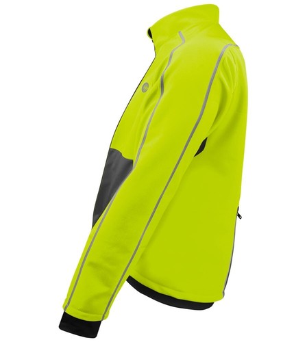Men's USA Softshell Cycling Jacket | Quality Cold Weather Biking Coat | USA Made - Picture 3 of 21