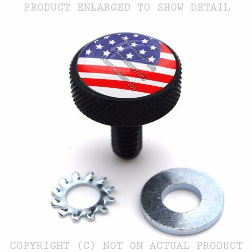 Chrome Billet Skull & Crossbones Knurled Bolt For Harley Seat Mounting Custom Motorcycle Part