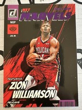 2022-23 Donruss Net Marvels #11 Zion Williamson RARE PRESS PROOF PURPLE FOIL