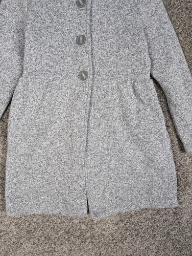 Patagonia Better Sweater Coat Girls Size XL 14 Birch White Gray W Pockets Teen - Picture 8 of 24