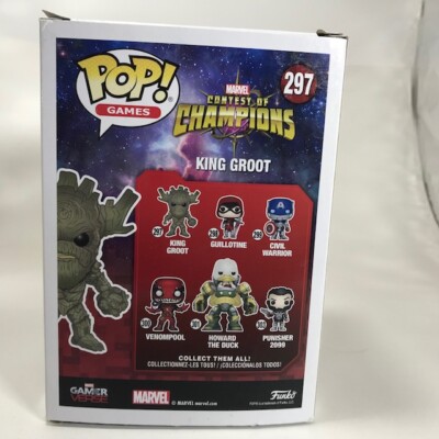 Funko POP Contest of Champions Gamerverse King Groot 297