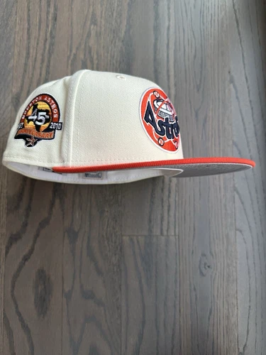 Exclusive New Era Houston Astros MLB Club Hat Size 1/4 Grey UV