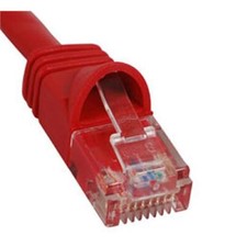 Icc ICPCSK10RD Patch Cord, Cat 6, Molded Boot, 10' Rd