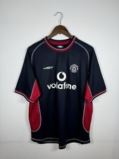 Authentic Umbro Manchester United 2000-01 Third Shirt #15 Blomqvist. Size XL