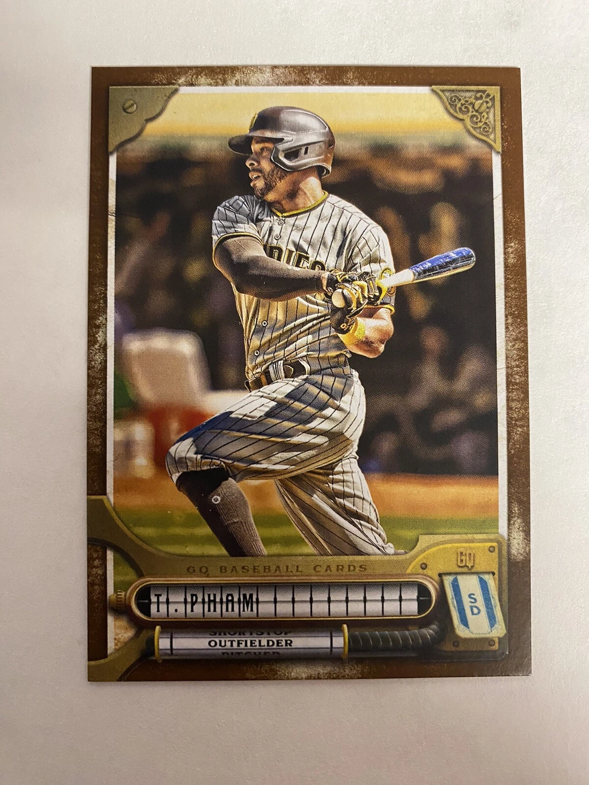 2022 Gypsy Queen Baseball Tommy Pham Brown Parallel /399 Padres