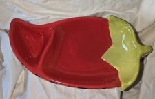 Colorful Chili Pepper Dipping / Serving Dish by Summer Living