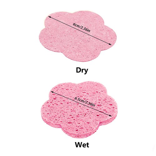 20/50pcs Bulk Compressed Facial Sponges Face Cleansing Washing Pad Face Care AT - Picture 8 of 20