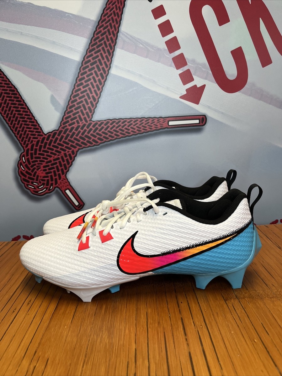 Nike Vapor Edge 360 Speed 2 White Blue Crimson Cleats