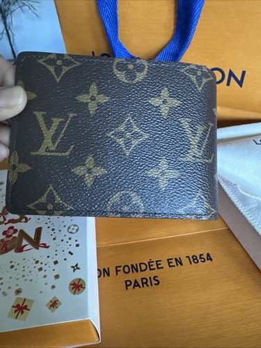 Louis Vuitton Slender Wallet Monogram Eclipse w Christmas ๐ Boxing And LV Bag - Picture 9 of 9