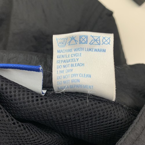 Cortavientos Reebok Vintage Talla XL Negro Cremallera Empacable Capucha Transpirable Espalda Para Hombre - Imagen 5 de 5