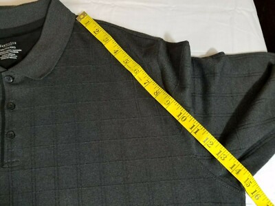 Pull Homme Van Heusen Noir à Lignes Gris Foncé – Taille XXLT, Mélange Coton, Occasion En Bon état