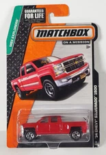 Matchbox '14 Chevy Silverado 1500 red