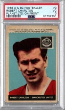 Robert Charlton 1958 A&BC Footballers #3 RC PSA 3
