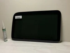 Fits 2018-2024 Jeep Wrangler 4 Door Passenger Side Quarter Glass Dark Tinted