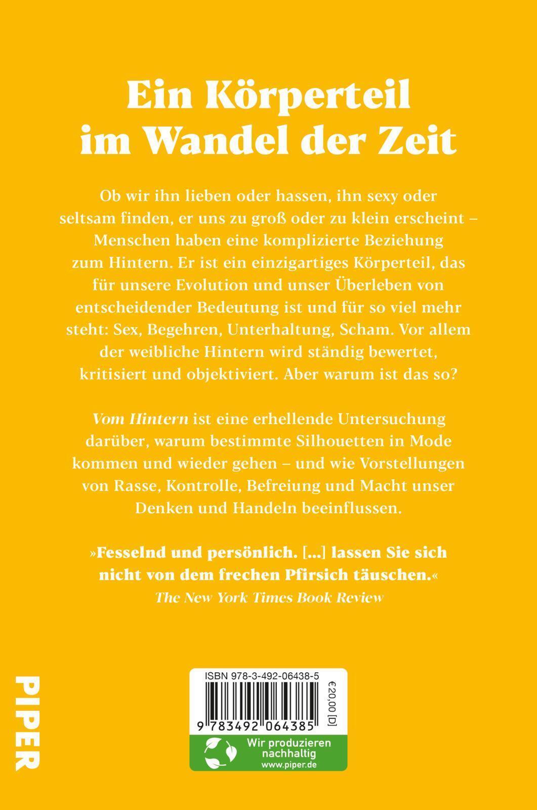 Thumbnail - Vom Hintern | Die Geschichte Einer Rundung Eines Der 100 Must-read