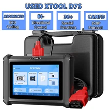 USED XTOOL D7S Auto Bidirectional Car Diagnostic Scanner DOIP Tool Upgrade of D7