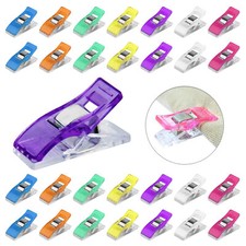 20/50 Sewing Clips for Quilting Fabric Craft Knitting Crochet Colorful Clips UK