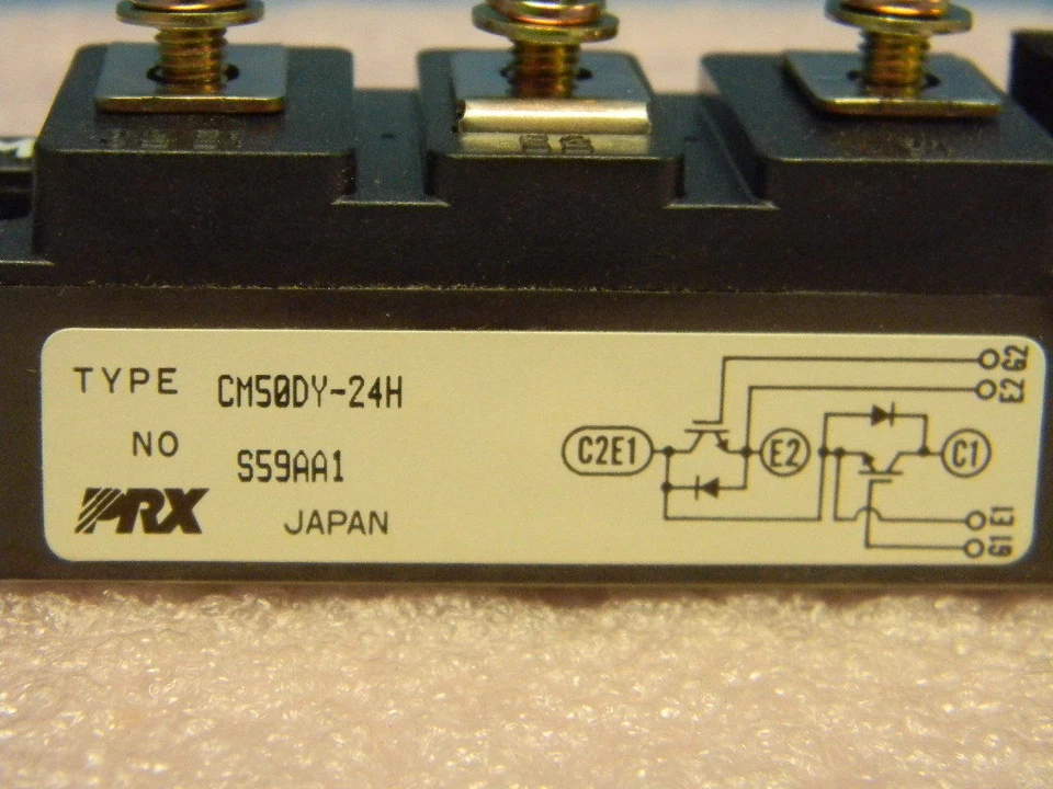 NUEVO Transistor bipolar Powerex PRX CM50DY-24H doble puerta aislada IGBT 1200V 50A Foto 2 de 4