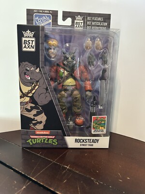 The Loyal Subjects BST AXN TMNT Rocksteady Street Thug Action Figure 2023