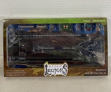 Poxxus Weapons Pack Mythic Legions NEW accessory set Staff book potion belt